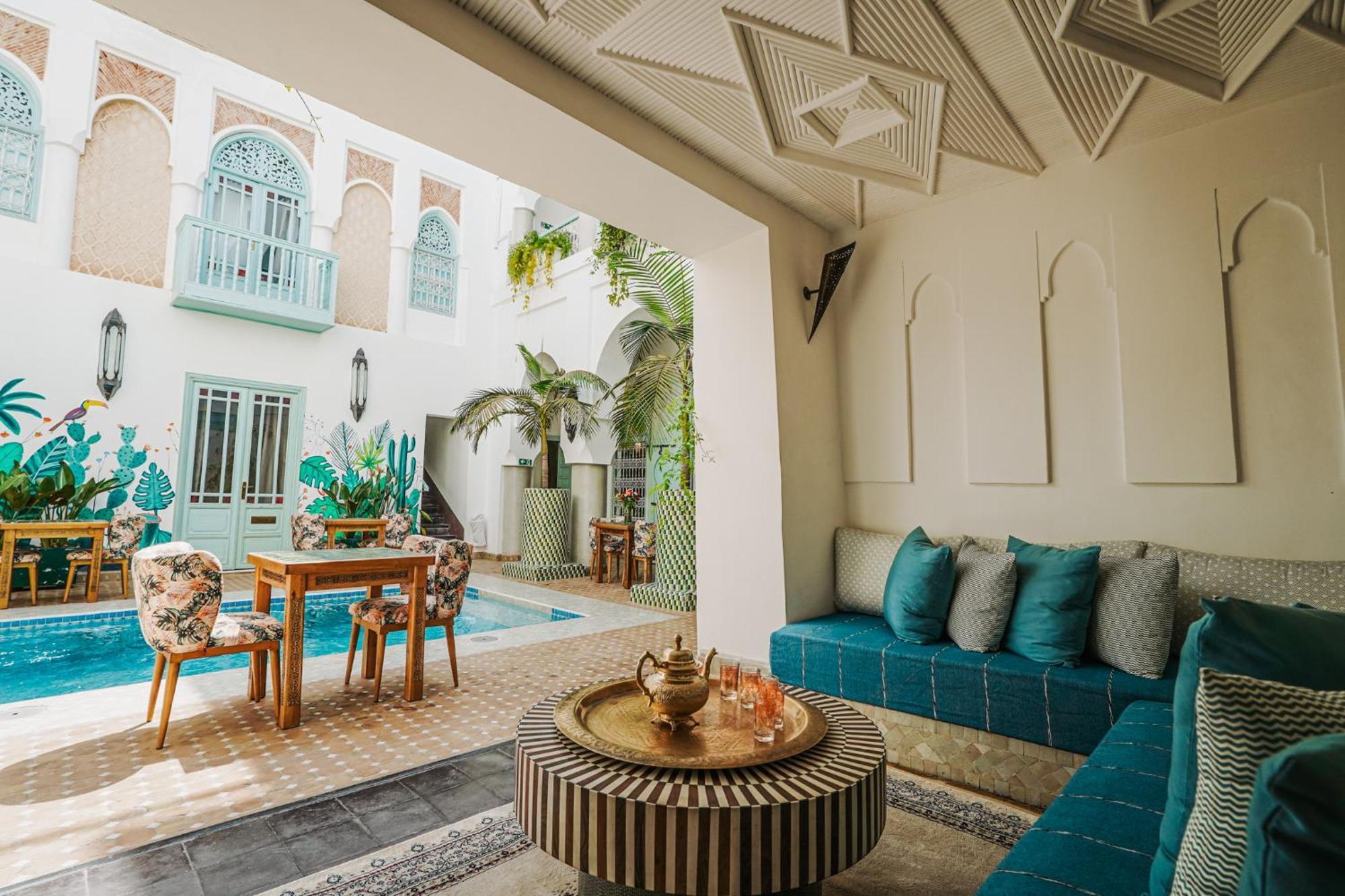 Riad Assouel Et Spa By La Siredrah Marrakesh Exteriör bild